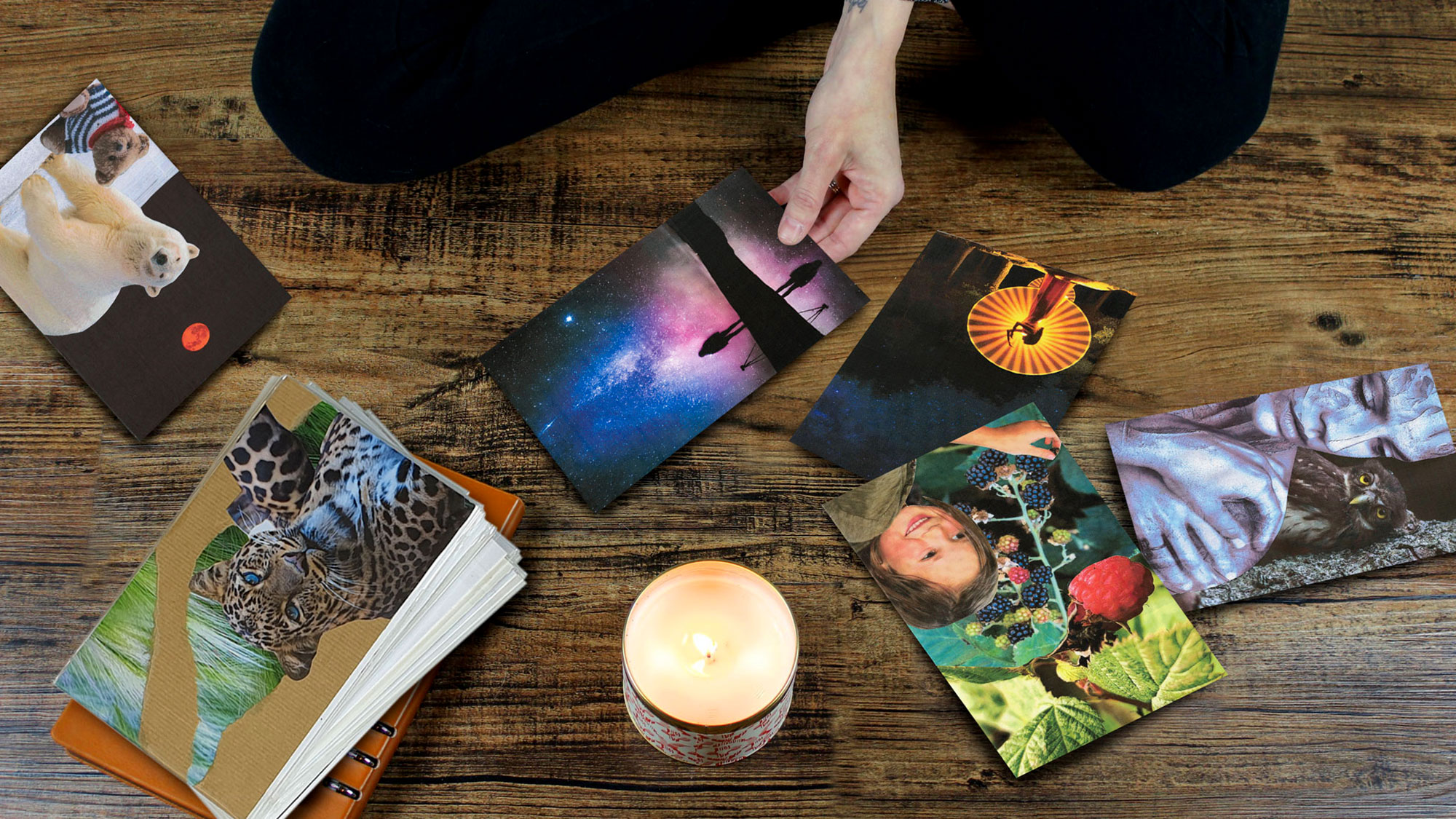 Découvrez les cercles à thème SoulCollage® cercle a theme soulcollage art-therapie