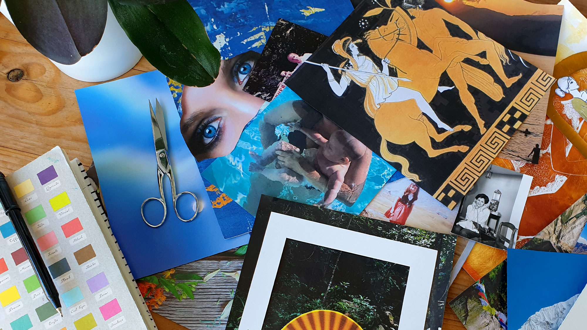 Initiez-vous au cercle de découverte au SoulCollage® cercle decouverte soulcollage art-therapie