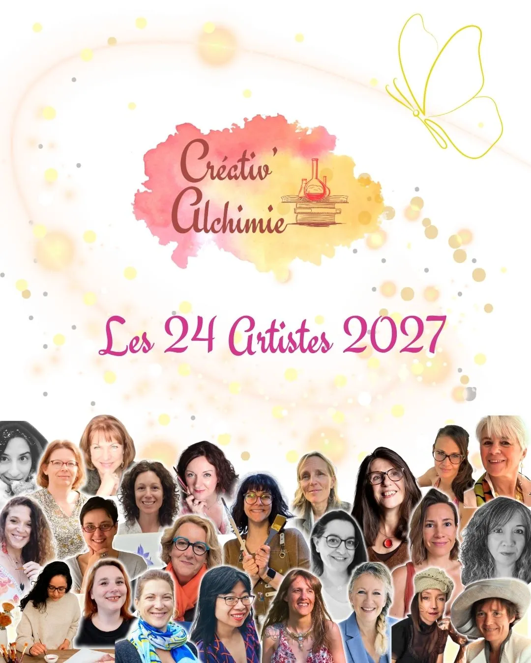 Présentation des Artistes de la Creativ'Alchimie 2027